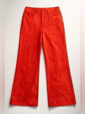 Catherine Stewart Orange Capri Pants, size 14